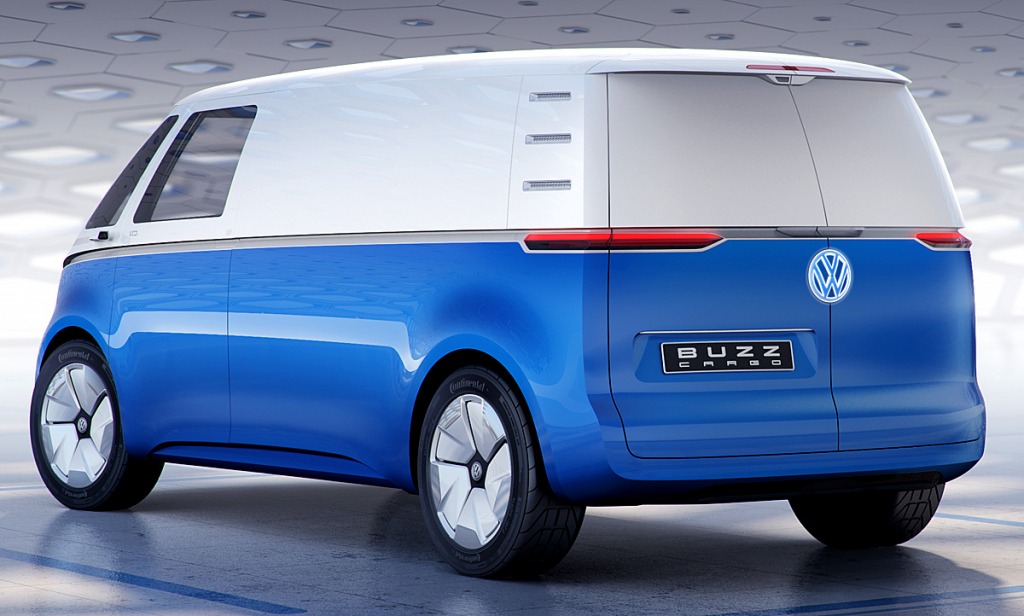 2025 VW I.D. Buzz Cargo Electric Commercial Van Interior