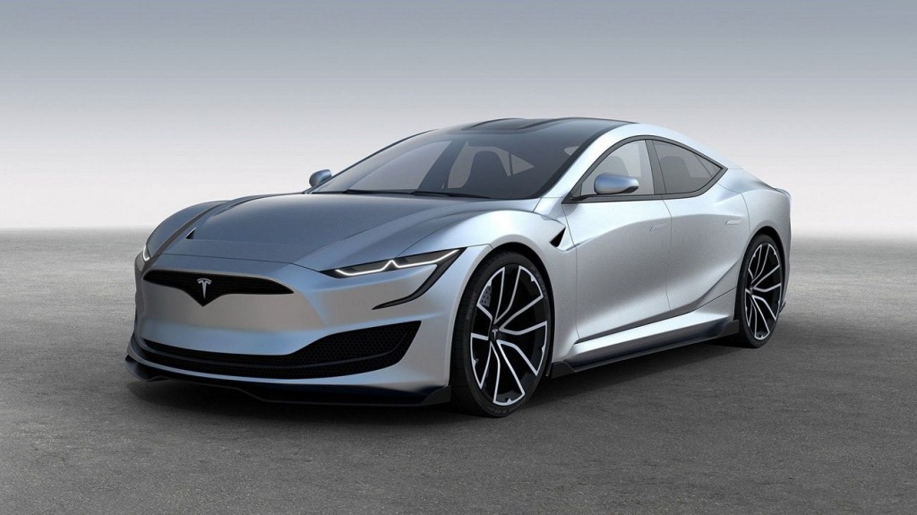 2025 Tesla Model S Spy Photos