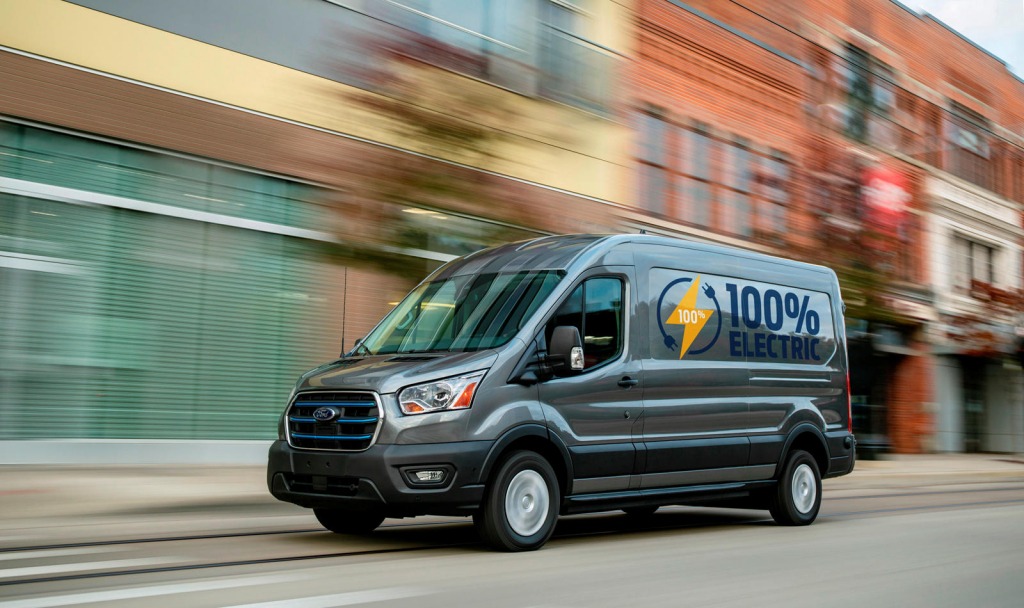 2025 Ford ETransit Spy Photos