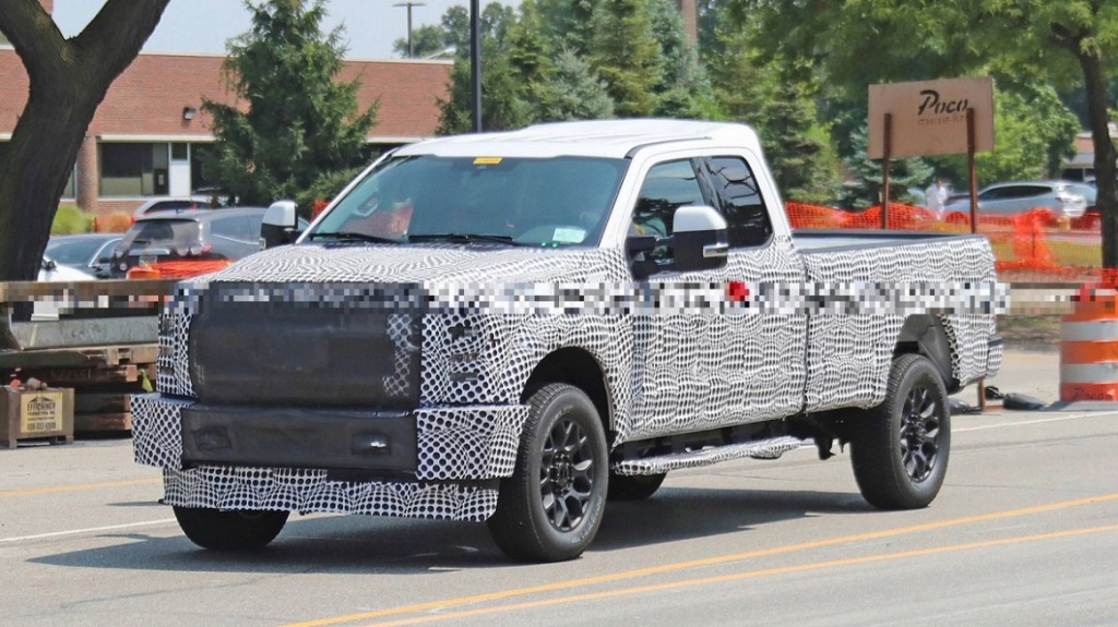 2025 Ford F250 Spy Shots